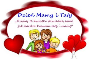 obrazek przedstawia mamę, tatę i dzieci