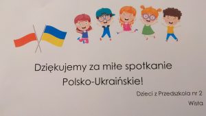 podziękowanie za wspólne spotkanie polsko-ukraińskie
