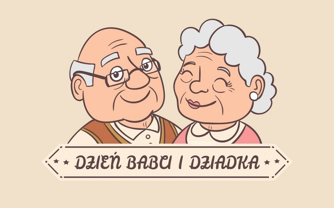 Obrazek przedstawiający babcię i dziadka